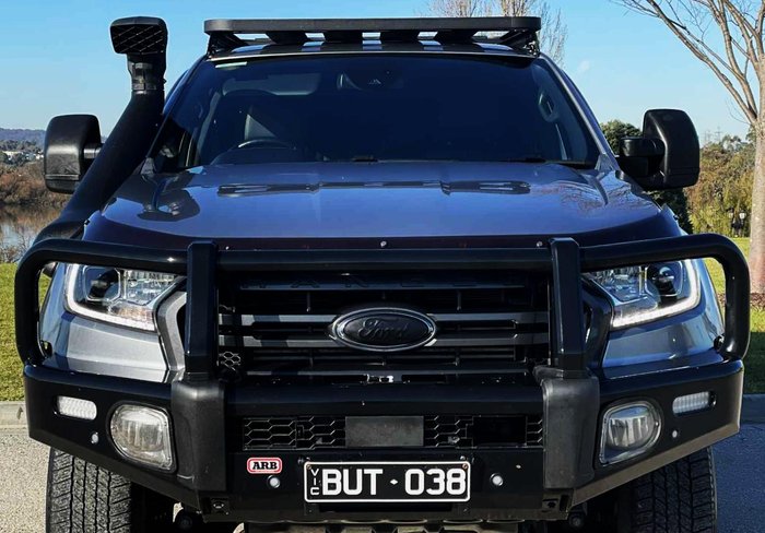 2022 Ford Ranger Wildtrak PX MkIII MY21.75 4X4 Dual Range Meteor Grey