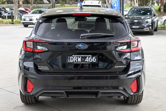 2024 Subaru Impreza 2.0S G6 MY24 AWD Crystal Black