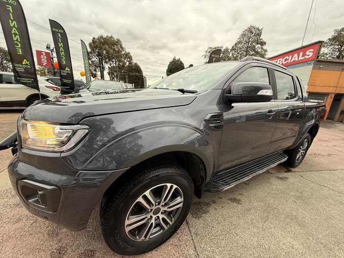 2019 Ford Ranger Wildtrak PX MkIII MY19.75 4X4 Dual Range Meteor Grey