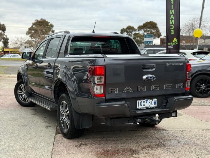 2019 Ford Ranger Wildtrak PX MkIII MY19.75 4X4 Dual Range Meteor Grey