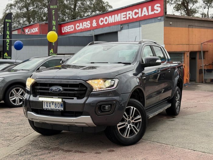 2019 Ford Ranger Wildtrak PX MkIII MY19.75 4X4 Dual Range Meteor Grey