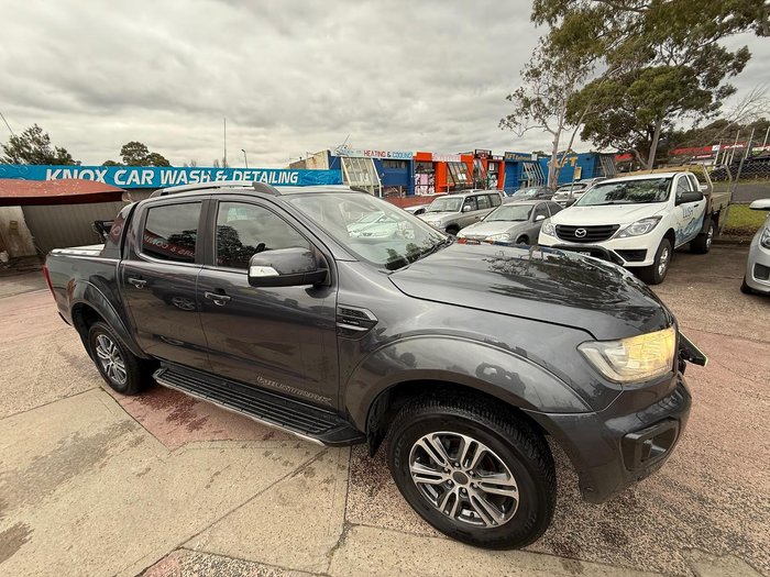 2019 Ford Ranger Wildtrak PX MkIII MY19.75 4X4 Dual Range Meteor Grey