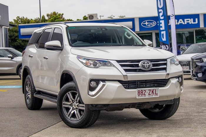 2019 Toyota Fortuner GXL GUN156R 4X4 Dual Range Crystal Pearl