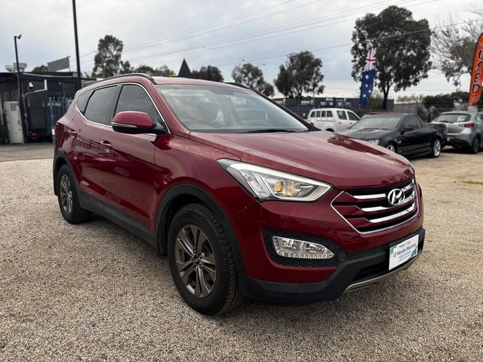 2014 Hyundai Santa Fe Active DM2 MY15 4X4 On Demand Red Merlot