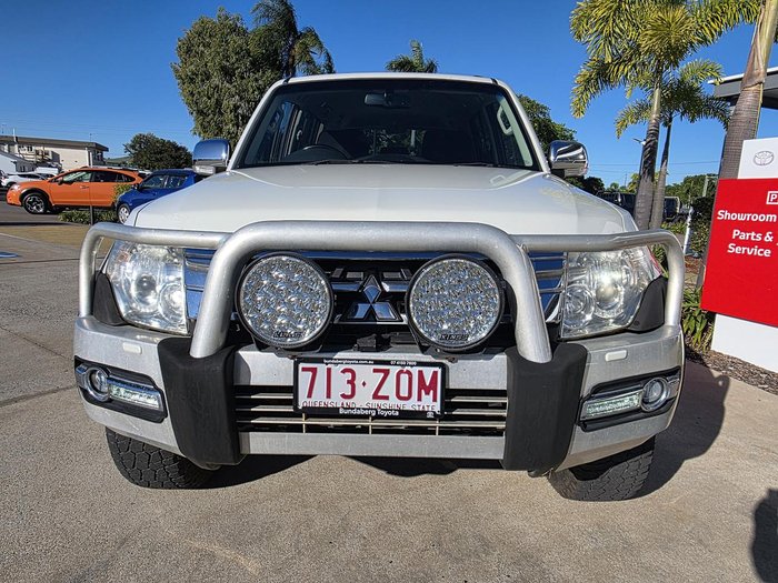 2015 Mitsubishi Pajero GLX NX MY15 4X4 Dual Range White