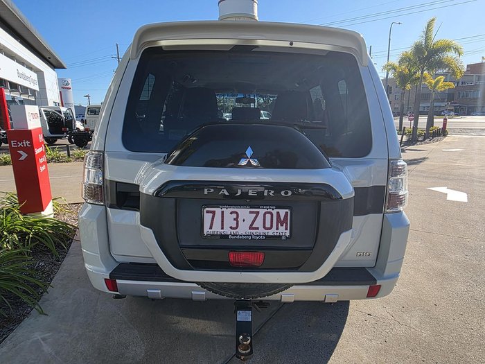 2015 Mitsubishi Pajero GLX NX MY15 4X4 Dual Range White
