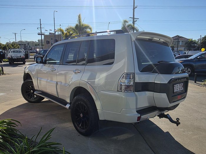 2015 Mitsubishi Pajero GLX NX MY15 4X4 Dual Range White