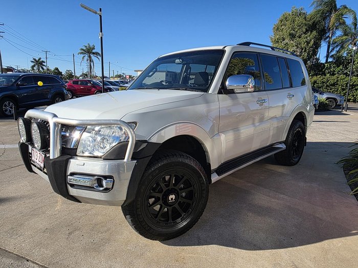 2015 Mitsubishi Pajero GLX NX MY15 4X4 Dual Range White