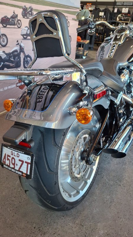 2021 Harley-davidson FLFBS FAT BOY S (114) GAUNTLET GRAY METALLIC/BLACK