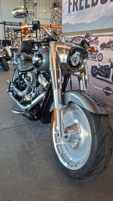 2021 Harley-davidson FLFBS FAT BOY S (114) GAUNTLET GRAY METALLIC/BLACK