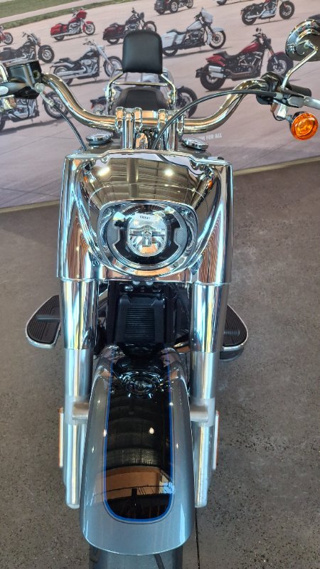 2021 Harley-davidson FLFBS FAT BOY S (114) GAUNTLET GRAY METALLIC/BLACK