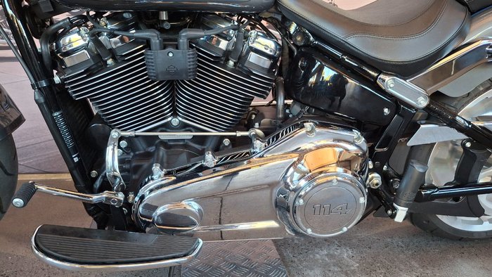 2021 Harley-davidson FLFBS FAT BOY S (114) GAUNTLET GRAY METALLIC/BLACK