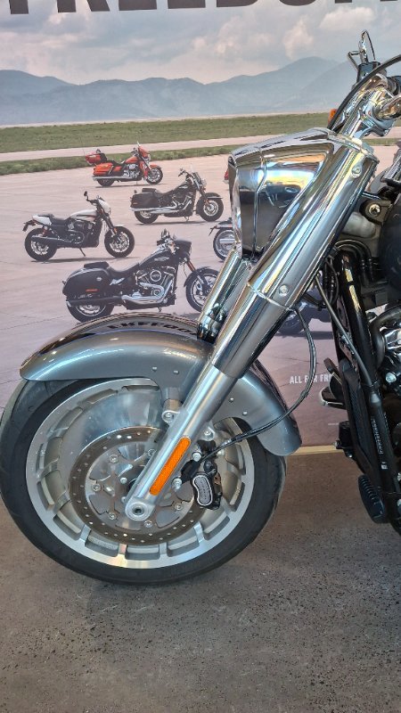 2021 Harley-davidson FLFBS FAT BOY S (114) GAUNTLET GRAY METALLIC/BLACK