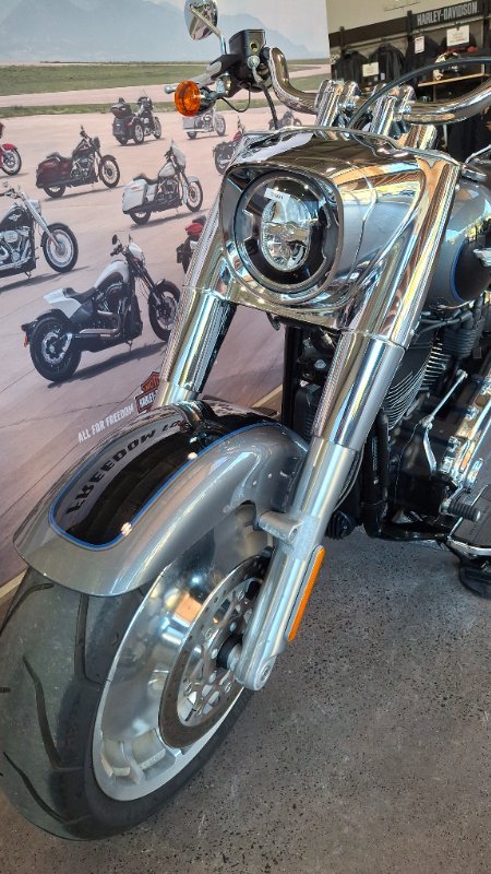 2021 Harley-davidson FLFBS FAT BOY S (114) GAUNTLET GRAY METALLIC/BLACK