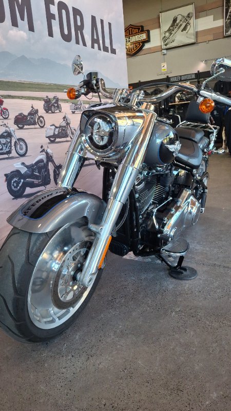 2021 Harley-davidson FLFBS FAT BOY S (114) GAUNTLET GRAY METALLIC/BLACK