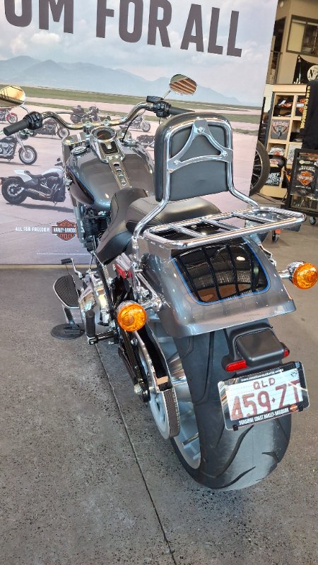 2021 Harley-davidson FLFBS FAT BOY S (114) GAUNTLET GRAY METALLIC/BLACK