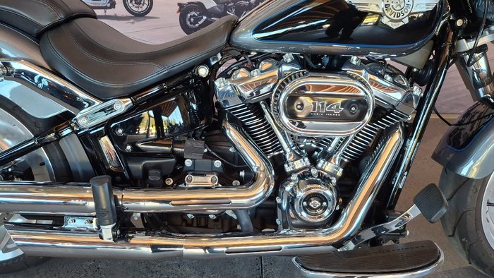 2021 Harley-davidson FLFBS FAT BOY S (114) GAUNTLET GRAY METALLIC/BLACK