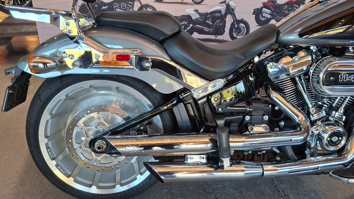2021 Harley-davidson FLFBS FAT BOY S (114) GAUNTLET GRAY METALLIC/BLACK