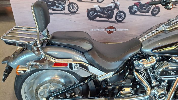 2021 Harley-davidson FLFBS FAT BOY S (114) GAUNTLET GRAY METALLIC/BLACK