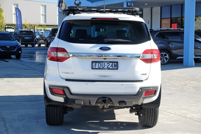 2021 Ford Everest Trend UA II MY21.25 4X4 Dual Range Alabaster White