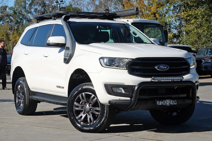 2021 Ford Everest Trend UA II MY21.25 4X4 Dual Range Alabaster White