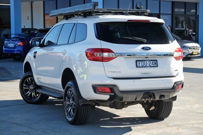 2021 Ford Everest Trend UA II MY21.25 4X4 Dual Range Alabaster White