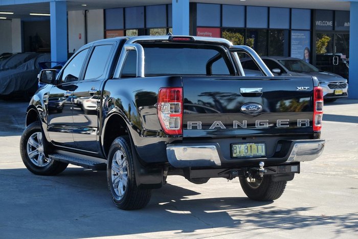 2018 Ford Ranger XLT PX MkIII MY19 4X4 Dual Range Shadow Black