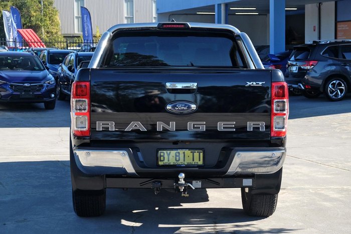 2018 Ford Ranger XLT PX MkIII MY19 4X4 Dual Range Shadow Black