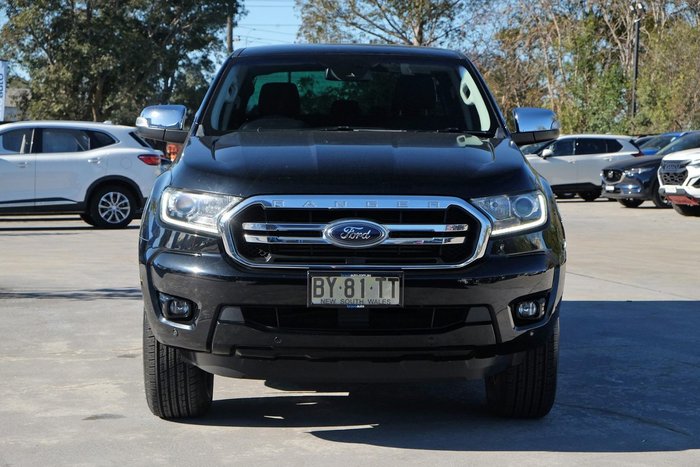 2018 Ford Ranger XLT PX MkIII MY19 4X4 Dual Range Shadow Black