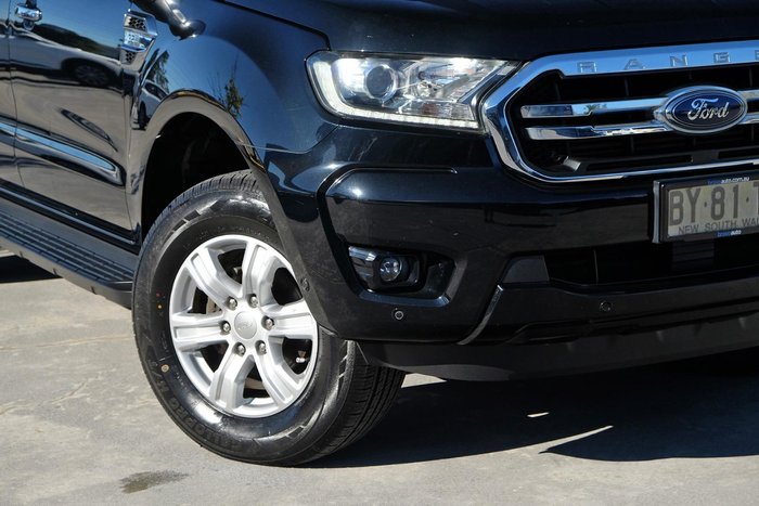 2018 Ford Ranger XLT PX MkIII MY19 4X4 Dual Range Shadow Black