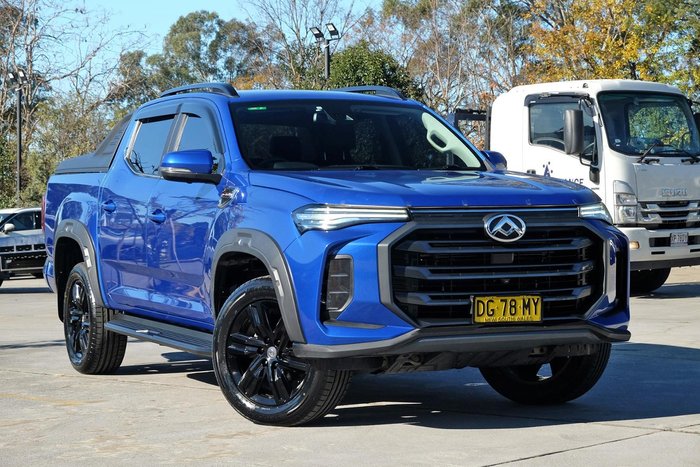 2022 LDV T60 Max LUXE SK8C MY23 4X4 Dual Range Jewel Blue