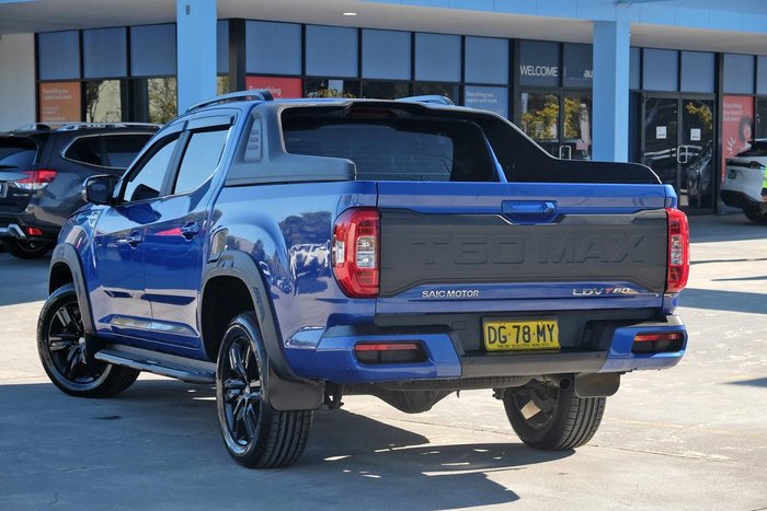 2022 LDV T60 Max LUXE SK8C MY23 4X4 Dual Range Jewel Blue