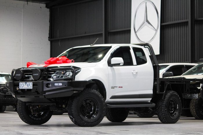 2018 Holden Colorado LS RG MY19 4X4 Dual Range Summit White