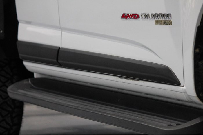 2018 Holden Colorado LS RG MY19 4X4 Dual Range Summit White