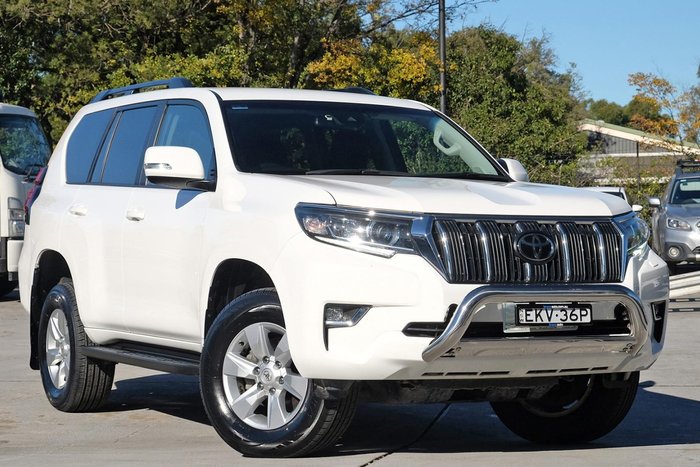 2020 Toyota Landcruiser Prado GXL GDJ150R 4X4 Dual Range Crystal Pearl