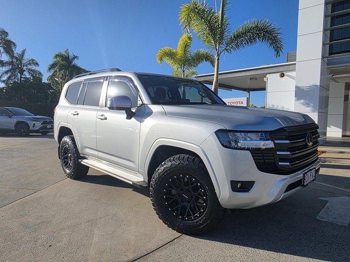 2022 Toyota Landcruiser GXL FJA300R 4X4 Dual Range Silver Pearl