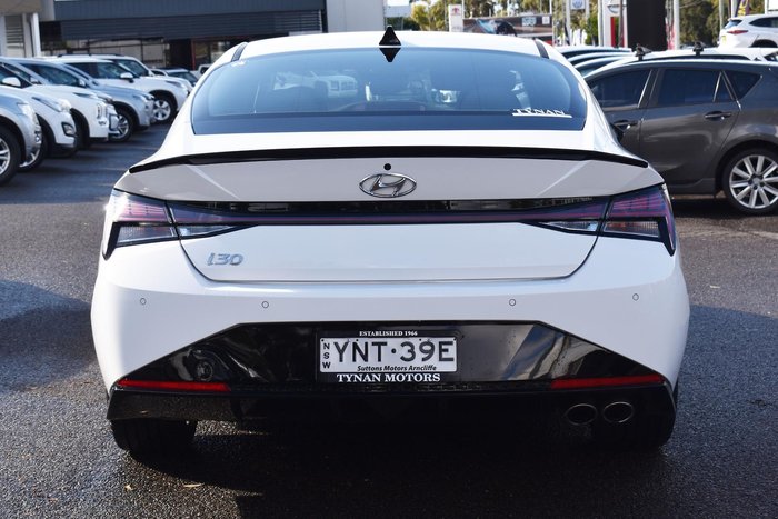 2023 Hyundai i30 N Line CN7.V1 MY23 Atlas White