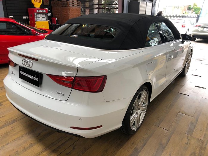 2014 Audi A3 Attraction 8V MY15 Amalfi White