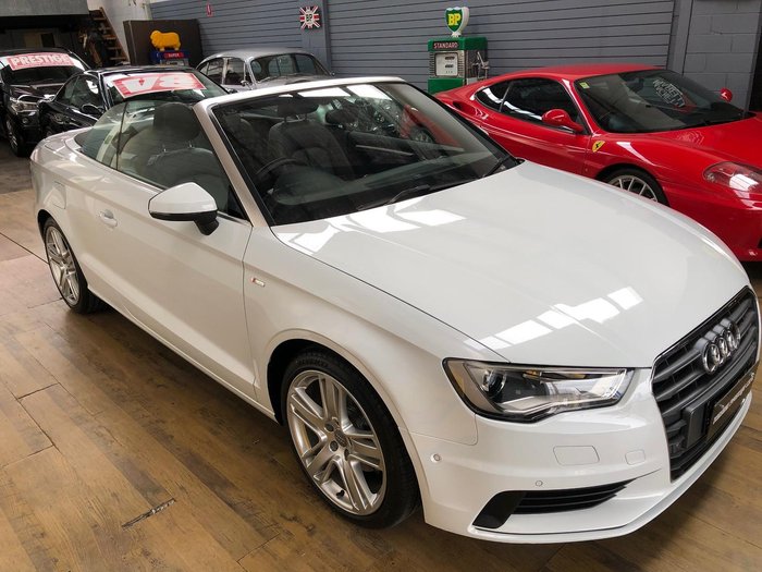 2014 Audi A3 Attraction 8V MY15 Amalfi White