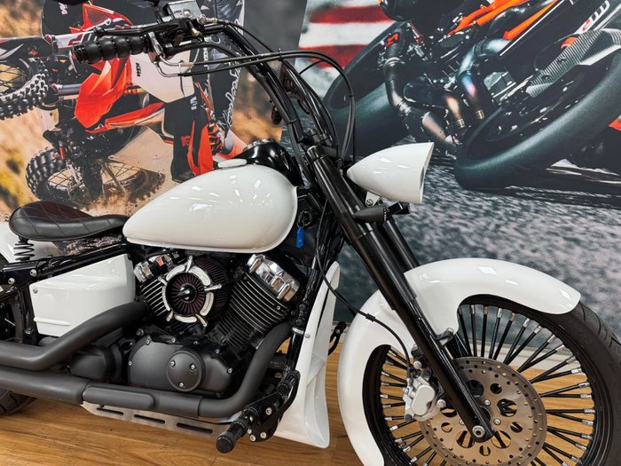 2018 Yamaha XVS650 V-STAR CUSTOM PEARL WHITE