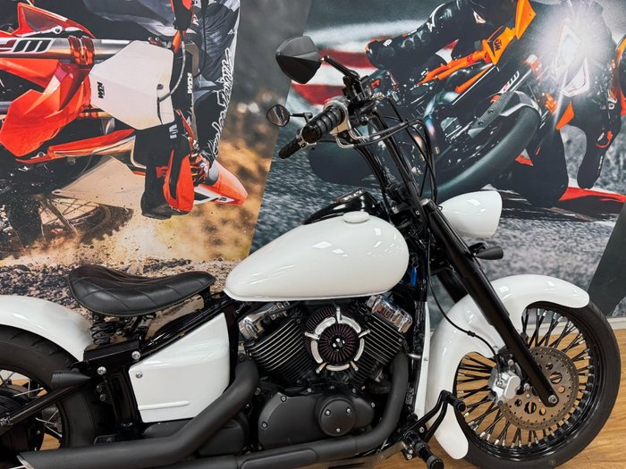 2018 Yamaha XVS650 V-STAR CUSTOM PEARL WHITE