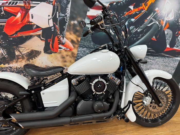 2018 Yamaha XVS650 V-STAR CUSTOM PEARL WHITE