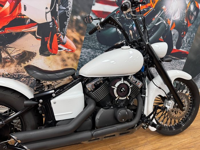 2018 Yamaha XVS650 V-STAR CUSTOM PEARL WHITE