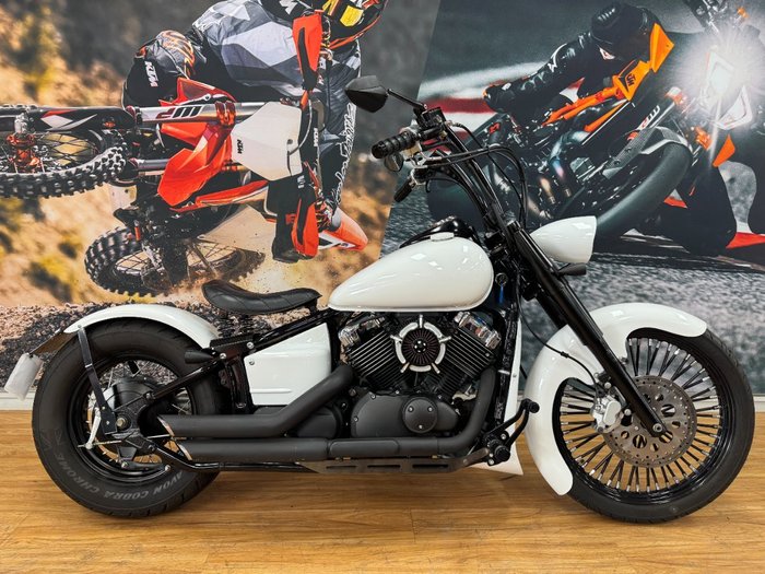 2018 Yamaha XVS650 V-STAR CUSTOM PEARL WHITE