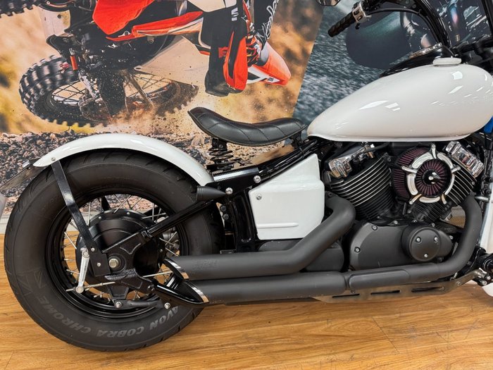 2018 Yamaha XVS650 V-STAR CUSTOM PEARL WHITE