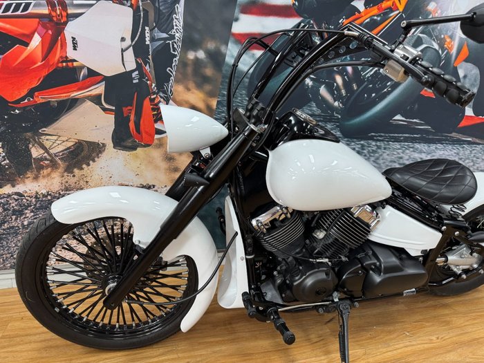 2018 Yamaha XVS650 V-STAR CUSTOM PEARL WHITE