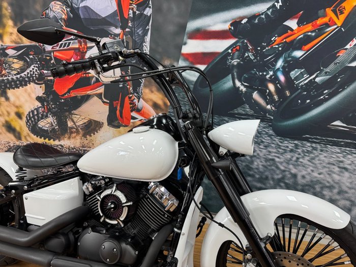 2018 Yamaha XVS650 V-STAR CUSTOM PEARL WHITE