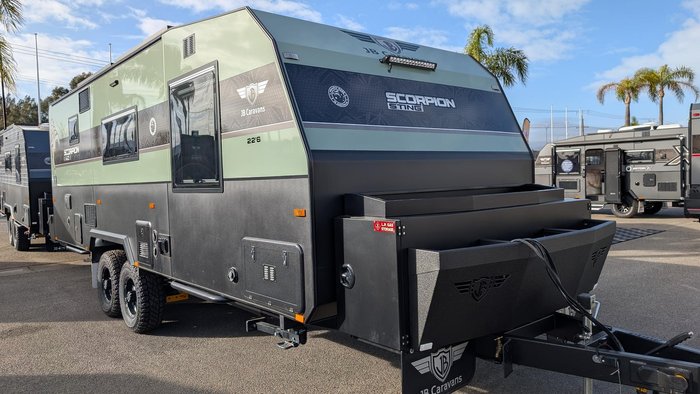 2025 JB Caravans 22'6 Sting Bunk Family