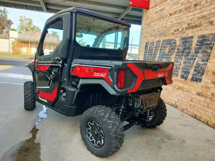 2024 KAWASAKI RIDGE HVAC ATV RED