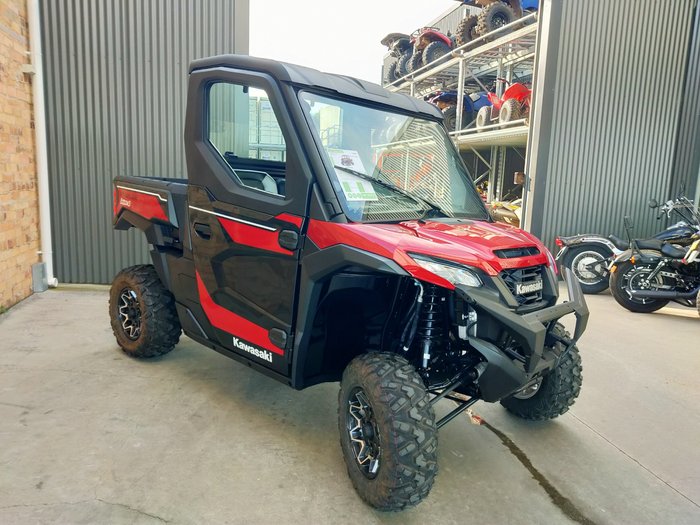 2024 KAWASAKI RIDGE HVAC ATV RED
